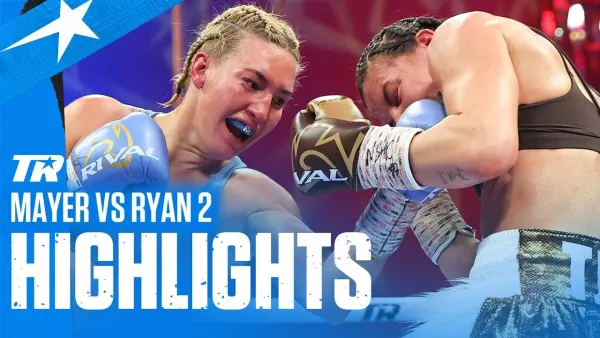 Mikaela Mayer Outguns Sandy Ryan in Rematch, Targets Lauren Price for Undisputed Crown | FIGHT HIGHLIGHTS